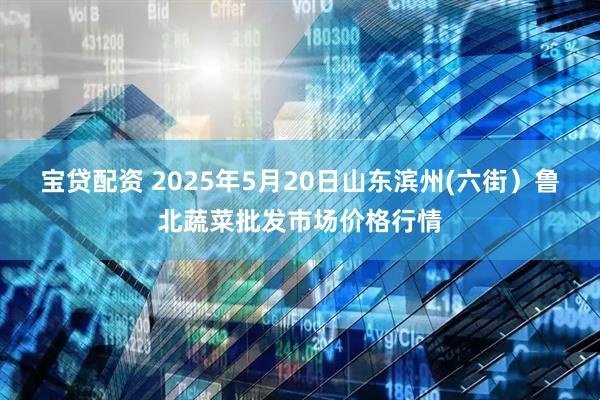 宝贷配资 2025年5月20日山东滨州(六街）鲁北蔬菜批发市场价格行情